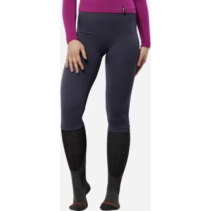Jack Wolfskin Seamless Wool Pants Women's Graphite