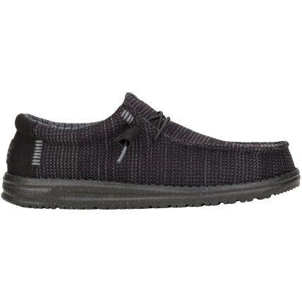 HEYDUDE Wally Stretch Sox Men 41898 Black/Black