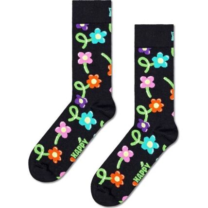 Happy Socks Balloon Flower Black
