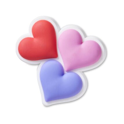 Crocs™ Jibbitz Pride Heart Trio 198445176012 