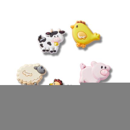 Crocs™ Jibbitz Farm Friend Animals 5 Pack 198445176081 