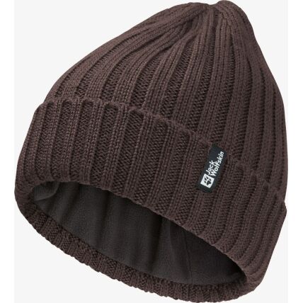 Jack Wolfskin Rib Knit Beanie Peat