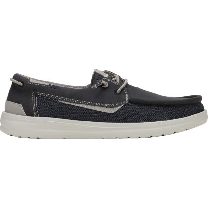 HEYDUDE Welsh Grip Classic Mesh Men 43154 Black/Storm Gray