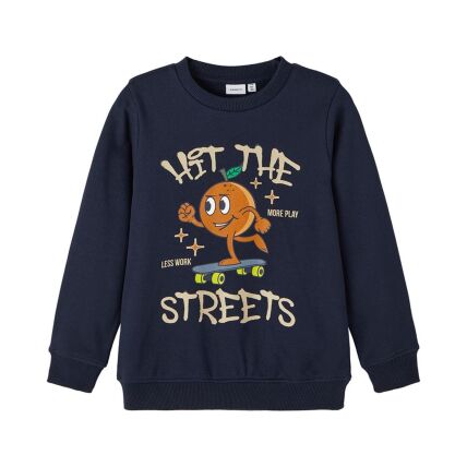 Name It LONG SLEEVED LOOSE SWEAT Dark Sapphire