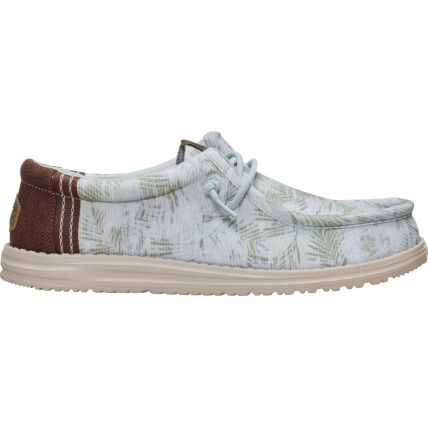HEYDUDE Wally Washed Palm Men's Harbor Green/Multi
