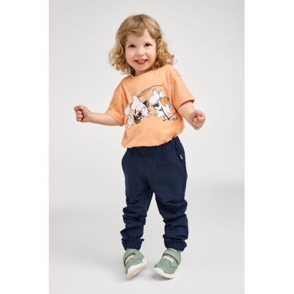 REIMA PF 50+ Organic Cotton Blend T-shirt Moomin Gosa 5200430B Apricot 26C0