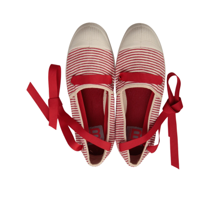 BENSIMON Tennis Espadrille Red