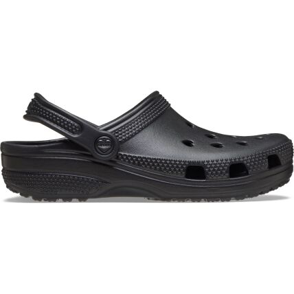 Crocs™ Classic Hearts Cut Out Clog Black