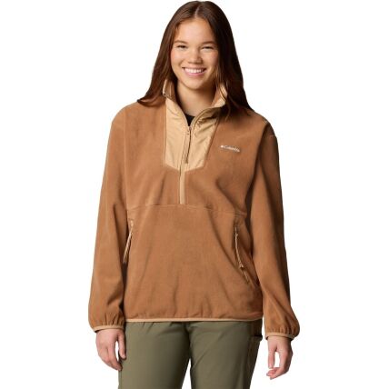 Columbia SEQUOIA GROVE 1/2 ZIP FLEECE Camel Brown/ Canoe