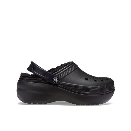 Crocs™ Classic Platform Lined Clog W Black