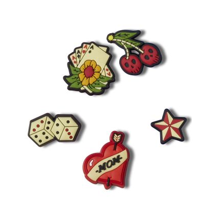 Crocs™ Jibbitz Old School Tattoo 5 Pack G1030900-Mu 