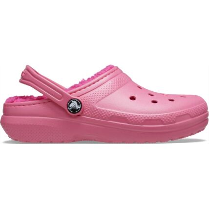 Crocs™ Classic Lined Clog Kid's Hyper Pink