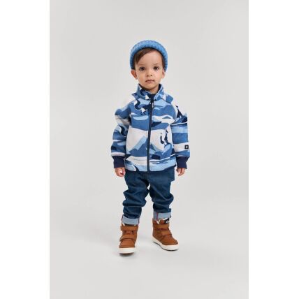 REIMA Fleece Sweater Ornament 5200043A Navy 6981