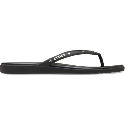 Crocs™ Miami Studded Flip Black