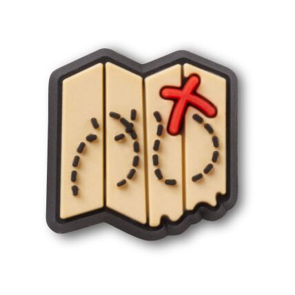 Crocs™ Jibbitz Tiny Treasure Map 