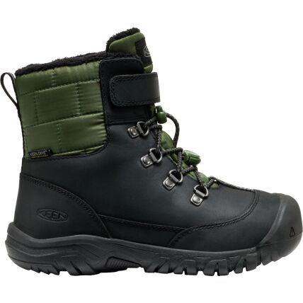 Keen Kanibou WP Big Kid's Black/Bronze Green