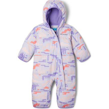 Columbia Infant Snuggly Bunny II Bunting Snowdrift Highland/ Paisley Purple