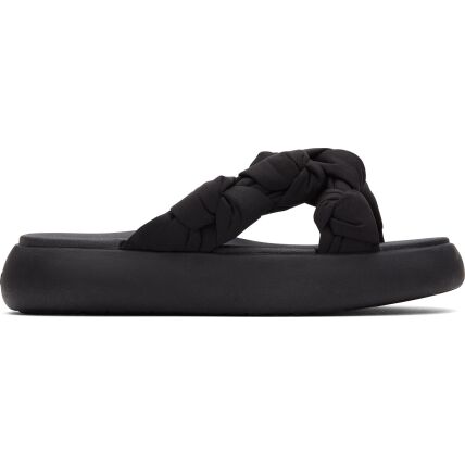 TOMS Stretch Women Alpargata Mallow Crossover Black/Black