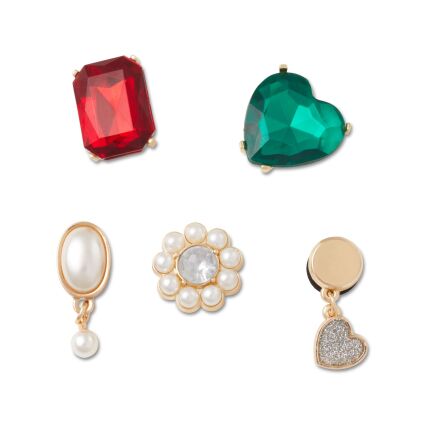 Crocs™ Jibbitz Dark Romance Gems 5 Pack 