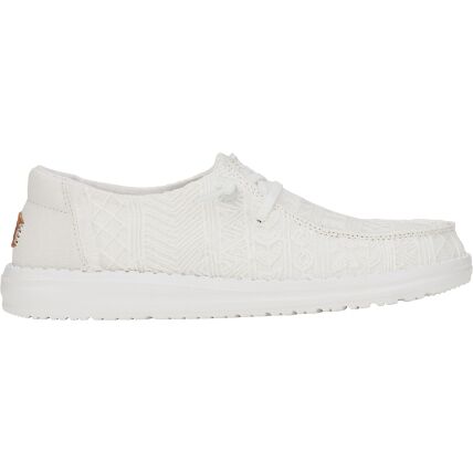 HEYDUDE Wendy Crochet Lace Women White