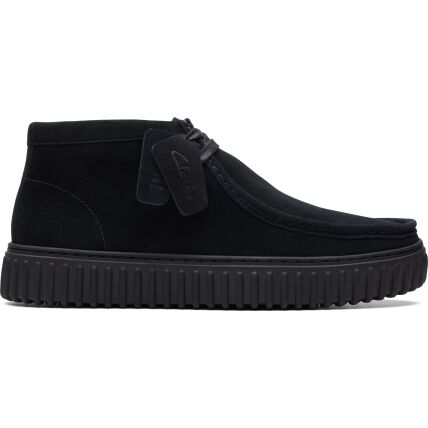 Clarks Torhill Hi Men's 1219 Black Suede