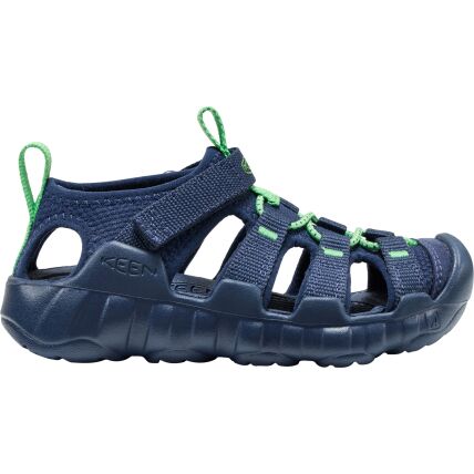 Keen Hyperport H2 Little Kid's Naval Academy/Vibrant Green