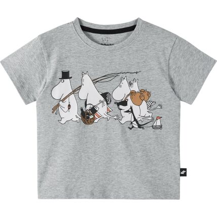 REIMA Organic Cotton Blend T-shirt Moomin Gosa 5200430A Melange grey