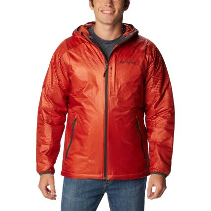 Columbia Arch Rock Double Wall Elite Hdd Jacket Men's Warp Red