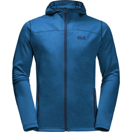 Jack Wolfskin Horizon Hooded Jacket Men's Blue Jewel