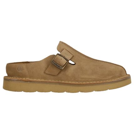Clarks Solsbury Mule Men's Dark Sand Suede
