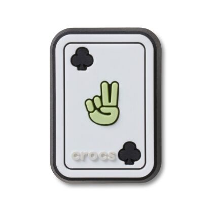Crocs™ Jibbitz Peace Club Card 