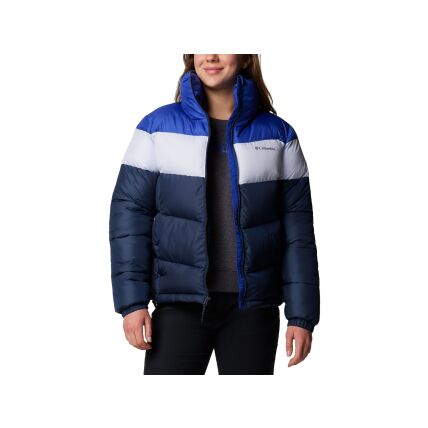 Columbia PUFFECT II COLORBLOCK JACKET Collegiate Navy/ Snowdrift/ Clematis Blu