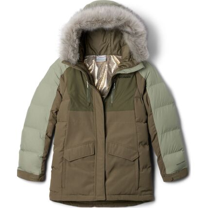 Columbia MARQUAM PEAK FUSION III PARKA Stone Green/ Safari