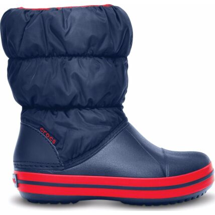 Crocs™ Kids Winter Puff Boot Dark blue/Red