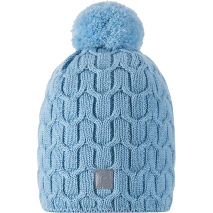REIMA Merino Wool Beanie Nyksund 5300066B Frozen Blue