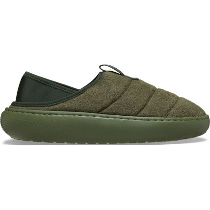 Crocs™ Classic Sueded Moc Army Green