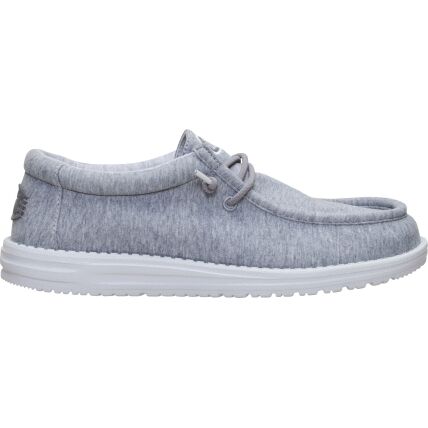 HEYDUDE Wally Stretch Jersey Men's Grey