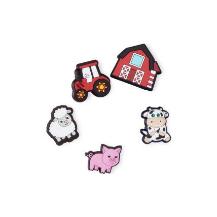 Crocs™ Jibbitz Cutesey Farm Animal 5 Pack Multi