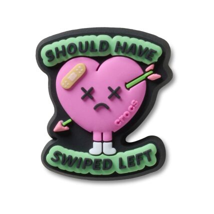 Crocs™ Crocs Jibbitz Should Have Swiped Left 198445376504 