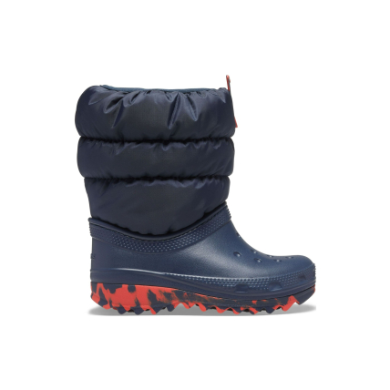 Crocs™ Classic Neo Puff Boot Kid's 207684 Navy