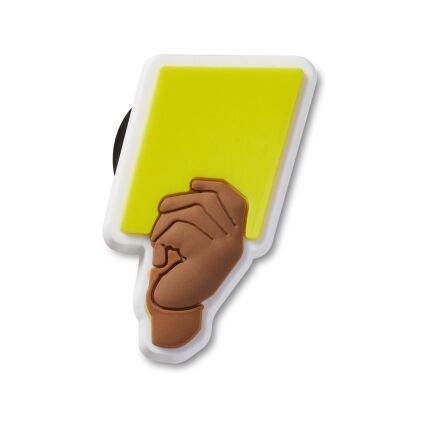 Crocs™ Jibbitz Soccer Yellow Card 198445137501 