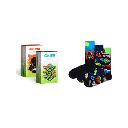 Happy Socks Happy Socks STAR WARS 3-PACK GIFT SET Black