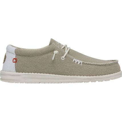 HEYDUDE Wally Braided Men's Off White