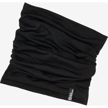 Jack Wolfskin Merino Neckgaiter Black