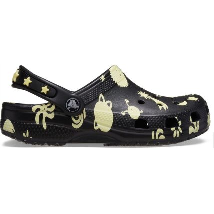 Crocs™ Classic Glow Space Clog Toddlers' Black