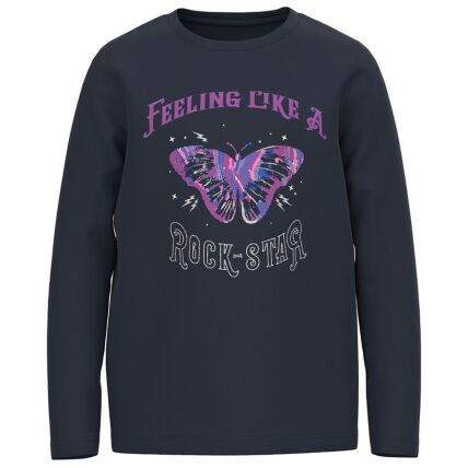 Name It LONG SLEEVED TOP Dark Sapphire