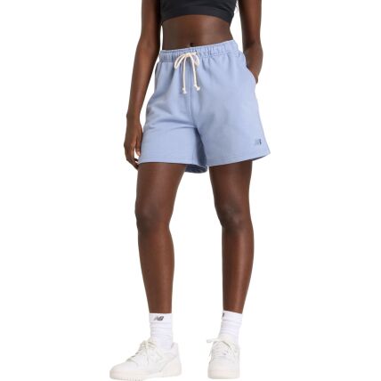 New Balance Athletics French Terry Short Women's Dusk Shower
