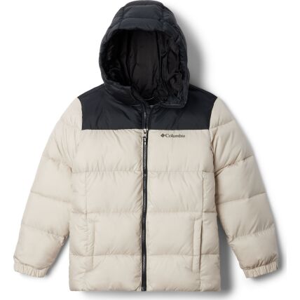 Columbia Puffect Hooded Jacket Kid's Dark Stone/ Black