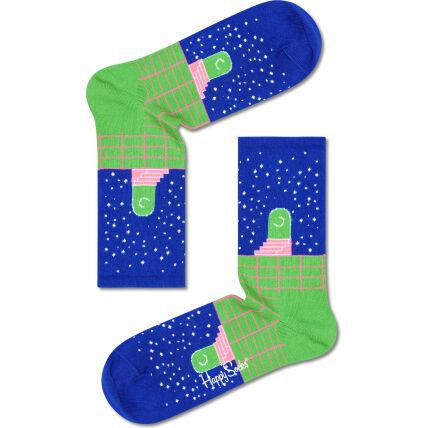 Happy Socks Future Unknown 3/4 Crew Multi-6300