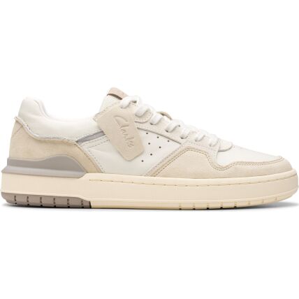 Clarks Courtlite 2 Lo Men's Off White Suede